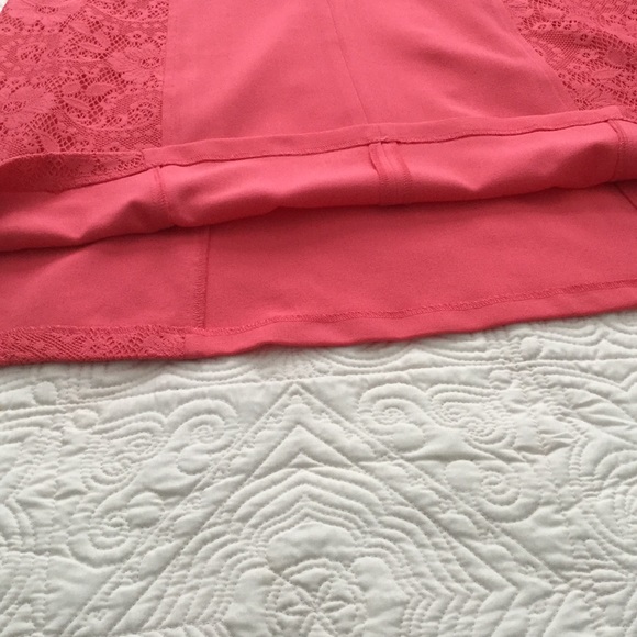 Adrianna Papell-Flamingo Pink Sleeveless Dress - Picture 8 of 8